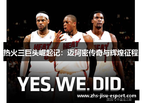 热火三巨头崛起记：迈阿密传奇与辉煌征程